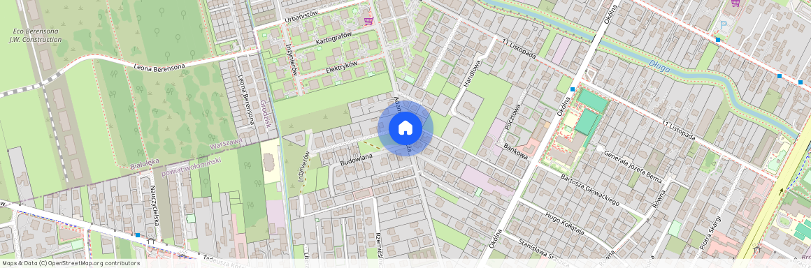 ul. Adama Mickiewicza, Marki, wołomiński, mazowieckie