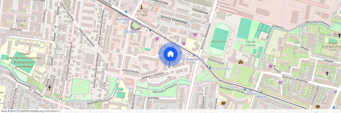 ul. Adama Staszczyka, Bronowice, Bronowice, Kraków, małopolskie