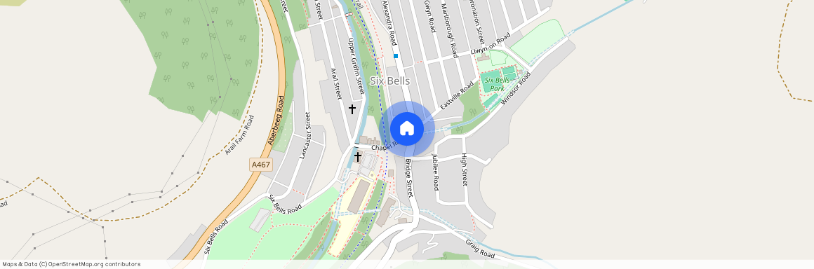 Alexandra Road, Six Bells, NP13