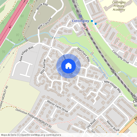 New Village Way, Morley, Leeds, West Yorkshire, UK, LS27