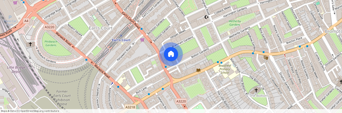 Bramham Gardens, South Kensington, SW5