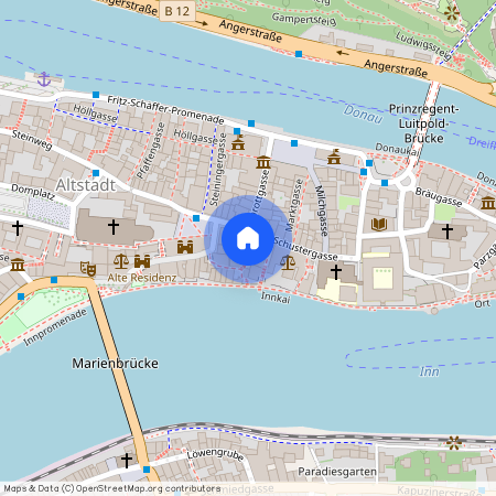 Klaftergasse, 94032, Klaftergasse    Passau