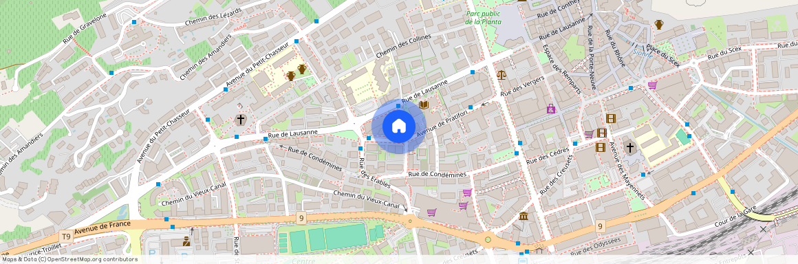 Avenue de Pratifori 24A, 1950 Sion