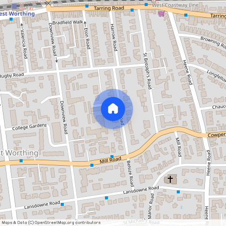 First Floor Flat, 25 Belsize Road, Worthing, BN11 4RH