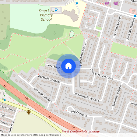 Bracknell Gardens, Newcastle upon Tyne, NE5