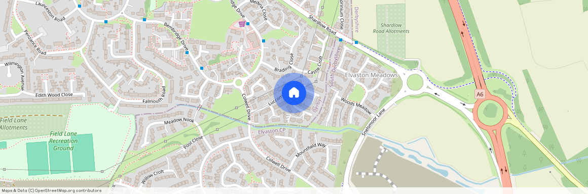 Luccombe Drive, Alvaston