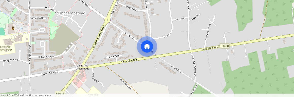 Windsor Ride, Finchampstead, Wokingham, RG40