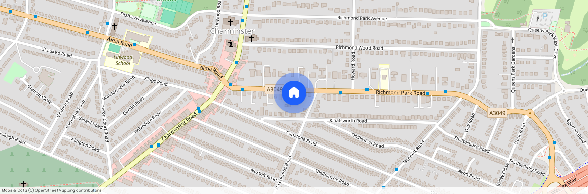 Richmond Park Road, Bournemouth, BH8