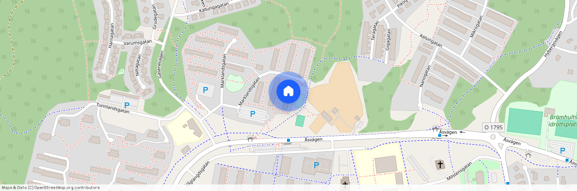 Hässleholmen, Borås, Västra Götaland, Marklandsgatan 63