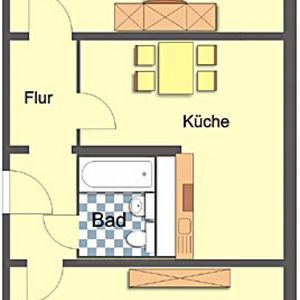 Wohnung, 1 Zimmer (28,44 m²) - Photo 3