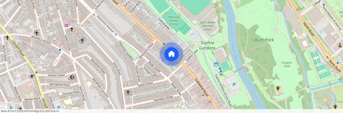 Cwrt Soffia, Pontcanna, CF11 9AY