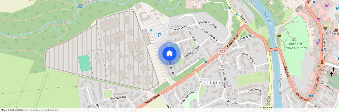 Burnhope Way, Startforth, Barnard Castle, County Durham, DL12