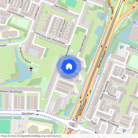 Maarten Lutherweg, 1185 AV, Amstelveen