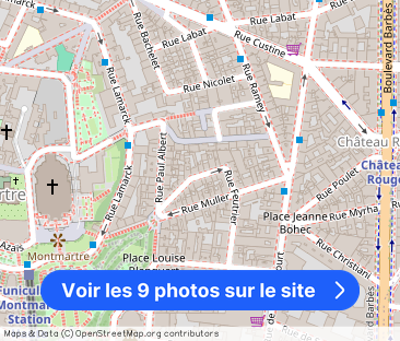 Studio for rent in Montmartre, Paris - Photo 1