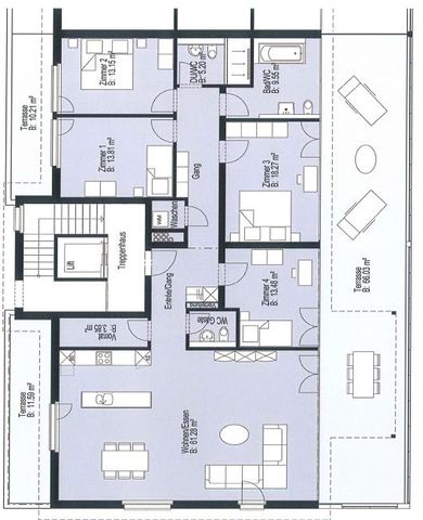 5.5 Zimmer, 159 m², 3. Stock - Foto 3