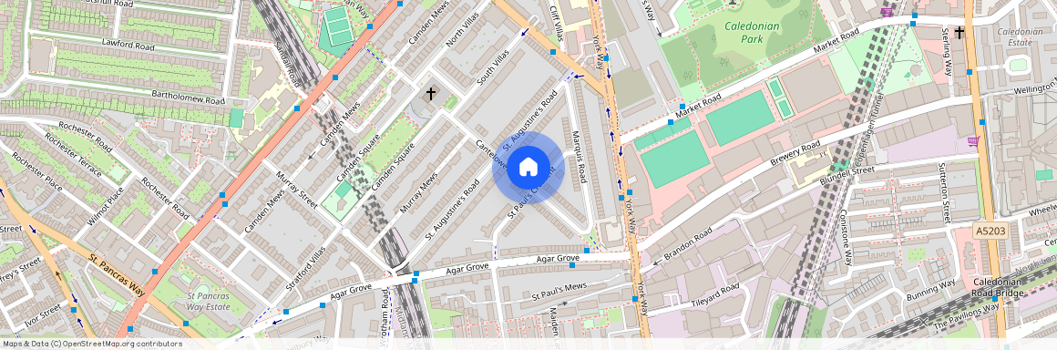 Cantelowes Road, Camden Town, London, NW1
