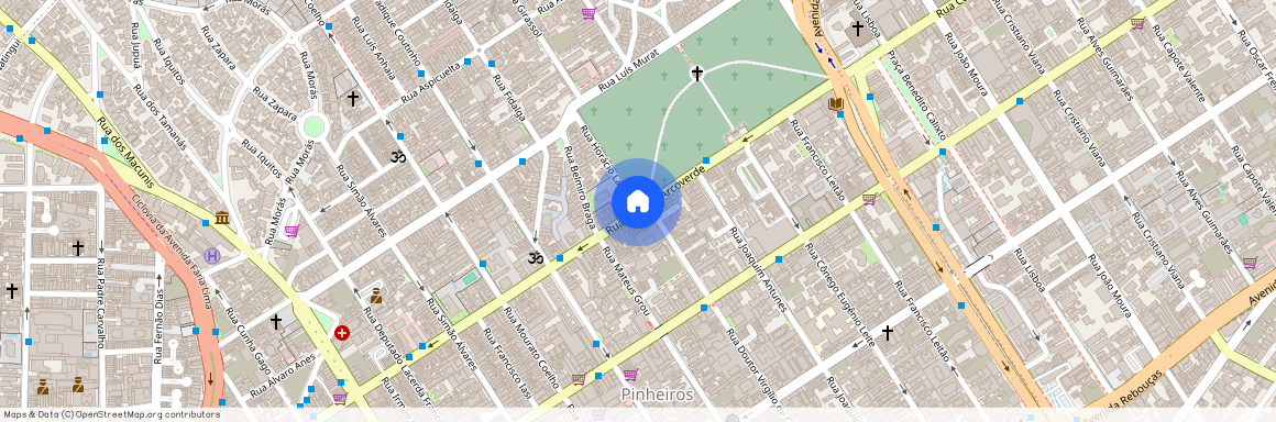Rua Cardeal Arcoverde, Pinheiros, Pinheiros, São Paulo
