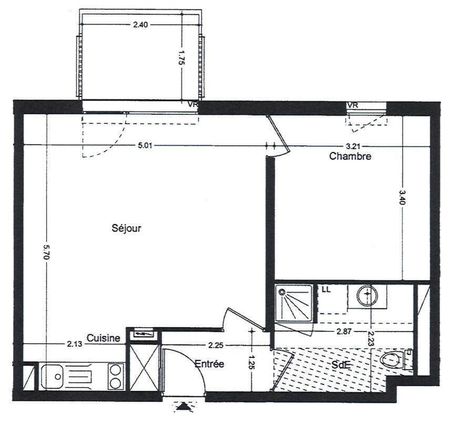 Appartement 2 pièces - - Photo 4