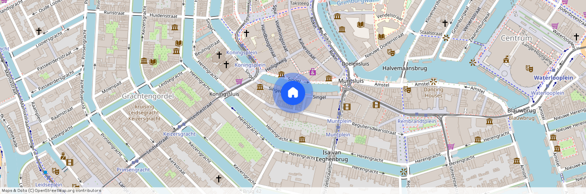 Singel 518-H, Geelvinckbuurt, 1017AX, Amsterdam