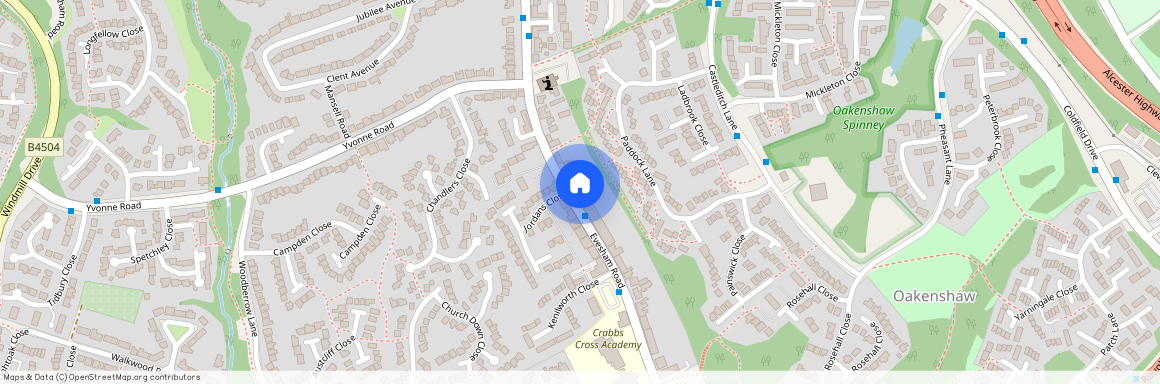 36 Paddock Lane, Worcestershire, B98 7XP, Redditch