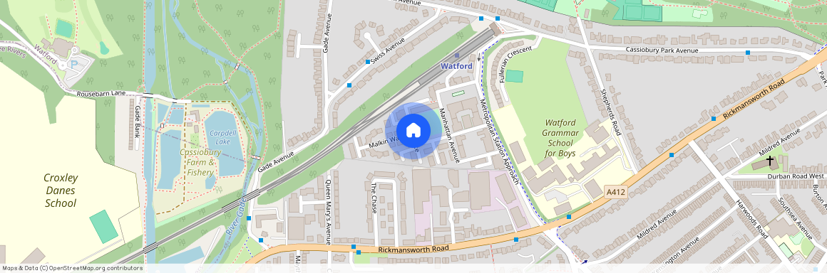 Cassio Place, Watford, WD18