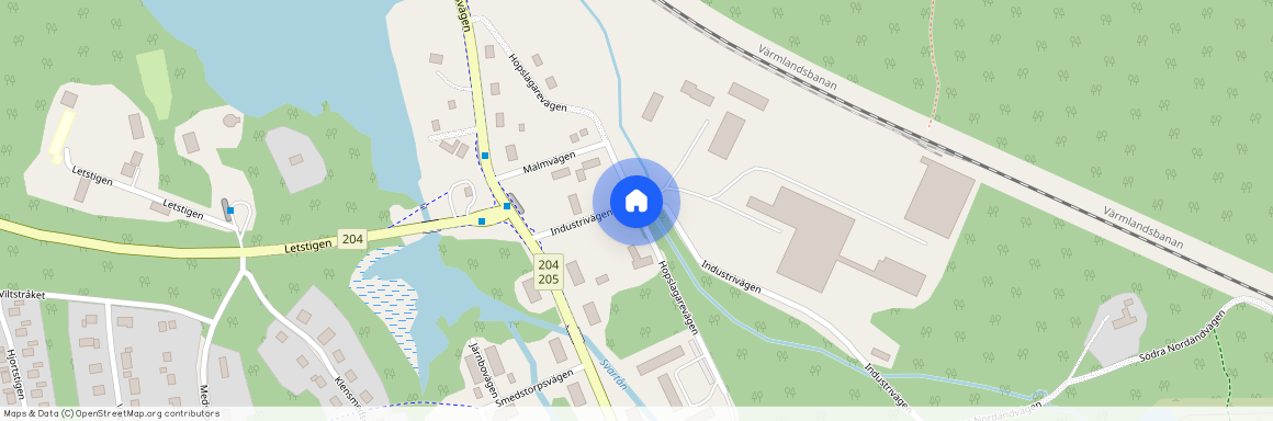 Hopslagarevägen, Svartå