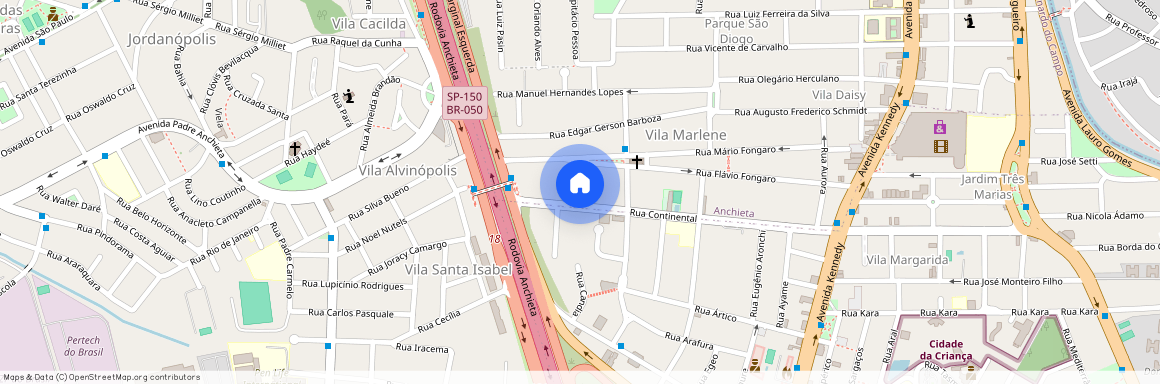 Rua Continental, 1014, São Bernardo Do Campo, São Bernardo Do Campo - SP, 09726-410, Brazil