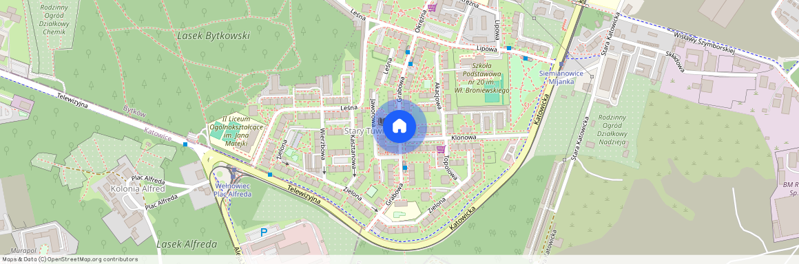 ul. Grabowa, Centrum, Siemianowice Śląskie, śląskie