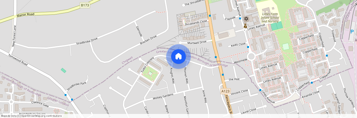 Tudor Crescent, Hainault, London IG6