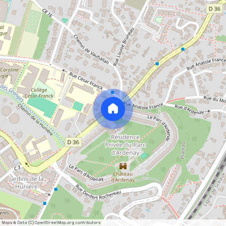 36 Résidence du Parc d'Ardenay, 91120 Palaiseau, France