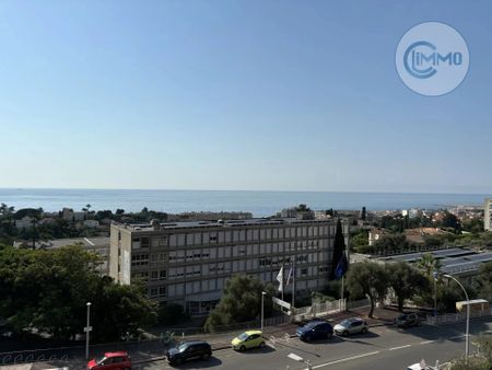 Superbe 3 pièces meublé avec vue mer, Fabron - Photo 5