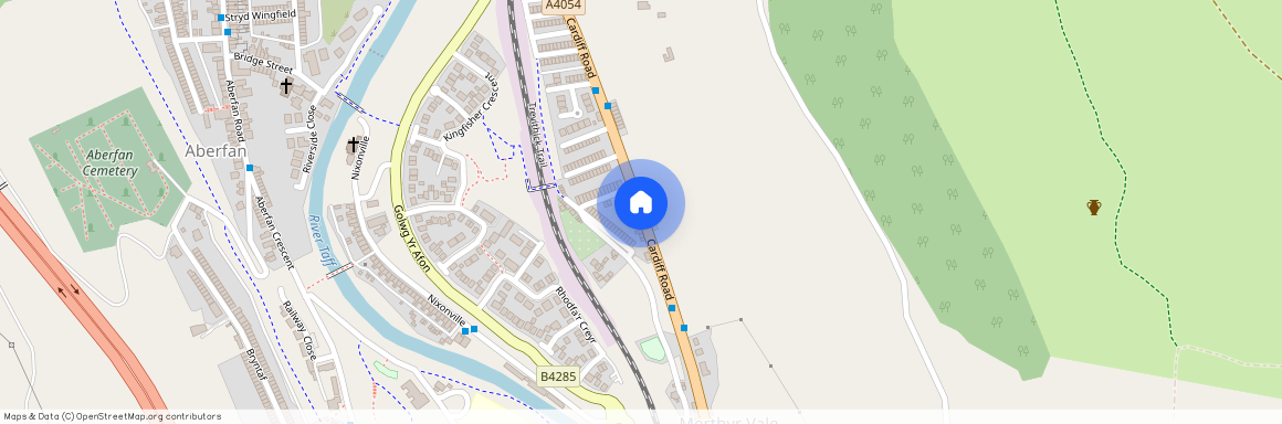 Cardiff Road, Merthyr Vale, CF48