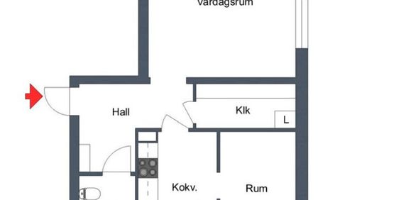 Vagngatan 17 B Motala – 2 r.o.kv - Photo 3