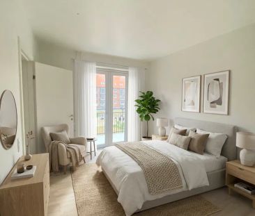 Lysfyldt 3-værelses lejlighed med moderne komfort - Photo 2