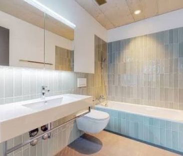 Moderne 3.5-Zimmer-Wohnung mit grossem Balkon zum Fluss - Photo 4