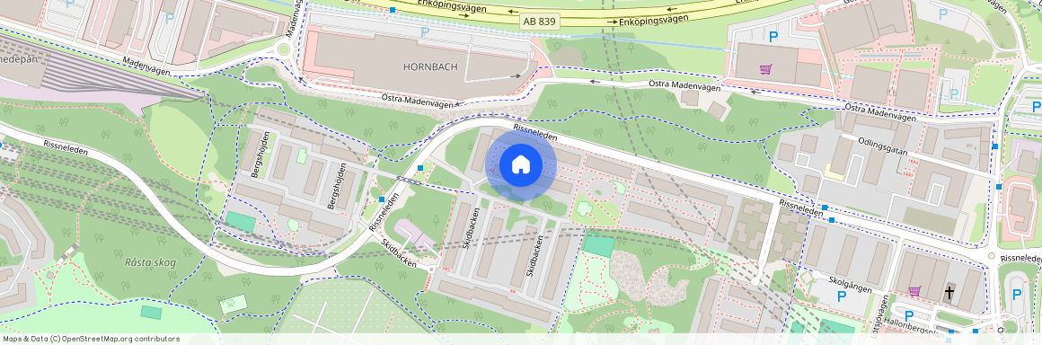 Hallonbergen, Rissneleden 87