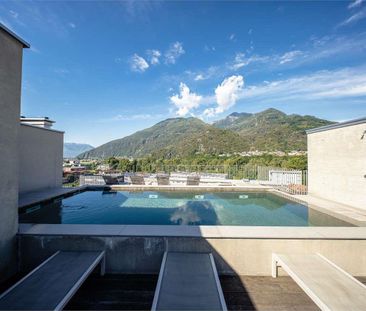2,5 locali moderno con piscina e vista Alpi - Arbedo - Photo 5