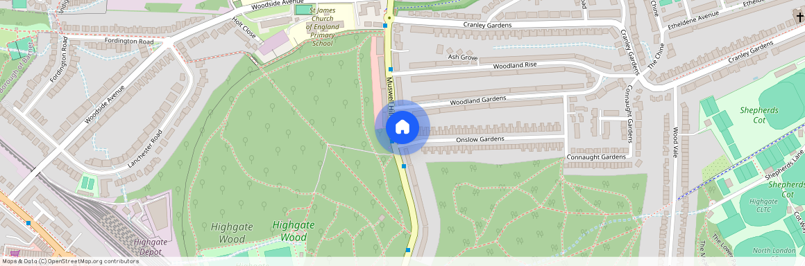 Muswell Hill Road, Muswell Hill, N10