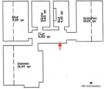 ++ frisch renovierte, neue 3-Raum DG-Wohnung mit Tageslichtbad - ei... - Photo 1