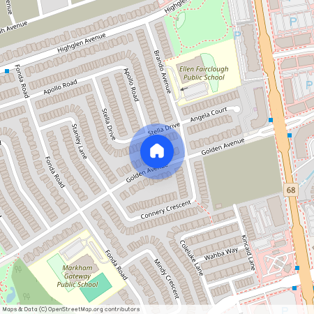 182 (Basment Only) Golden Avenue, Markham