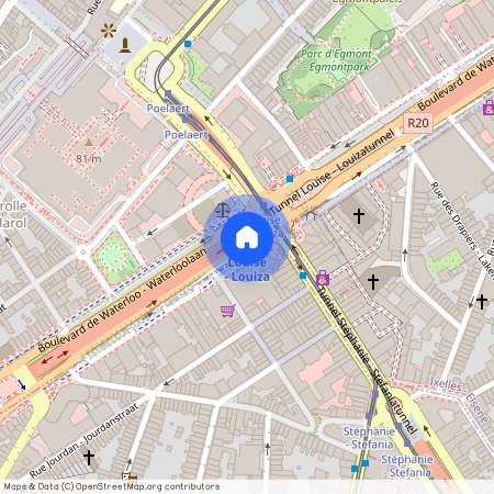 Avenue de la Toison d'Or1060 Saint-Gilles