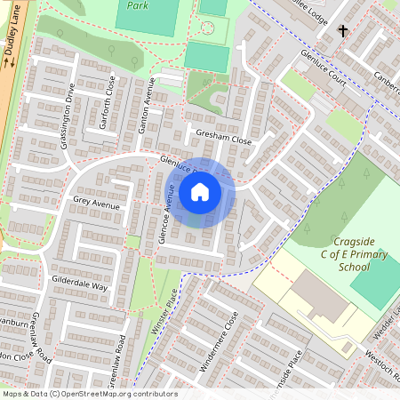 Glencoe Avenue, Southfield Green, Cramlington