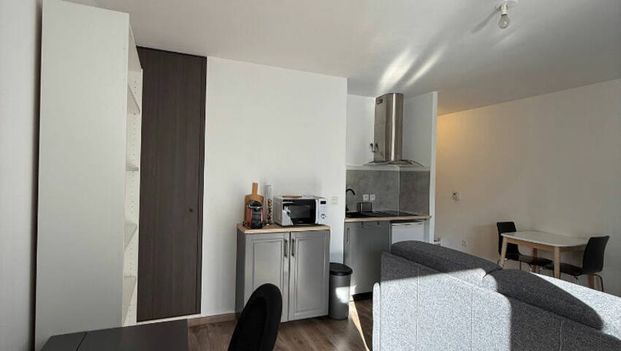 Studio 1 pièce meublé, terrasse, Artem - Photo 1