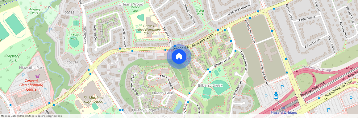 7824 Jeanne D'arc Boulevard, Orleans - Convent Glen And Area