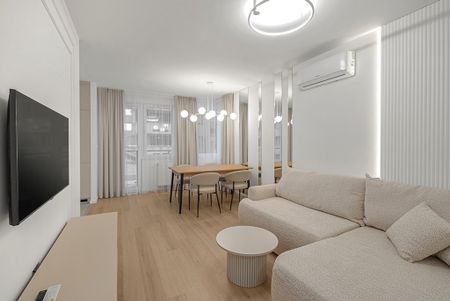 2 pokoje + salon z kuchnią, balkon, 68,25m². - Photo 2