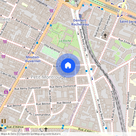23;25;27 Rue Hallé, 75014 Paris, France
