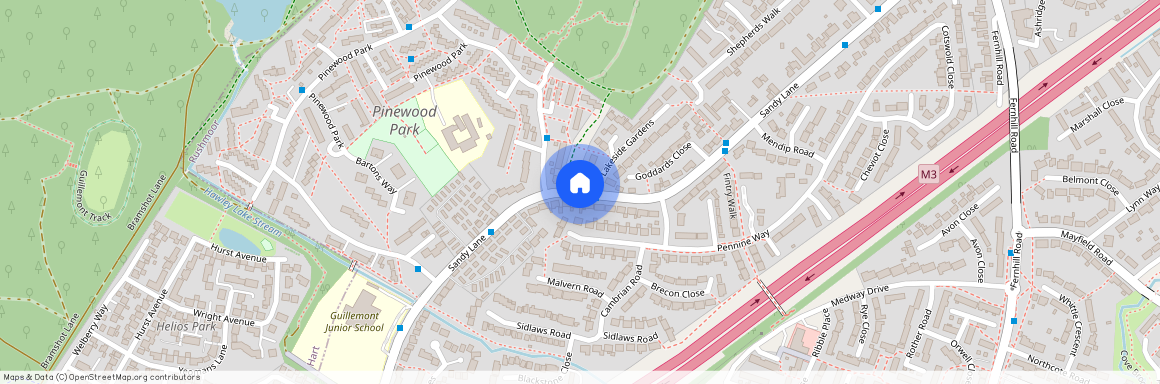 Sandy Lane, Farnborough, GU14