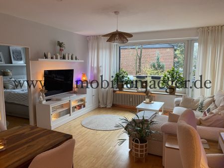 Hummelsbüttel-Nord - Ruhige Etagenwohnung mit großer Balkonterrasse - 1.OG nur zur Gartenseite - Foto 2