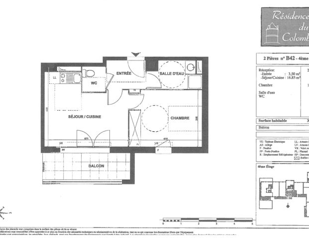 Appartement 2 pièces - Photo 1