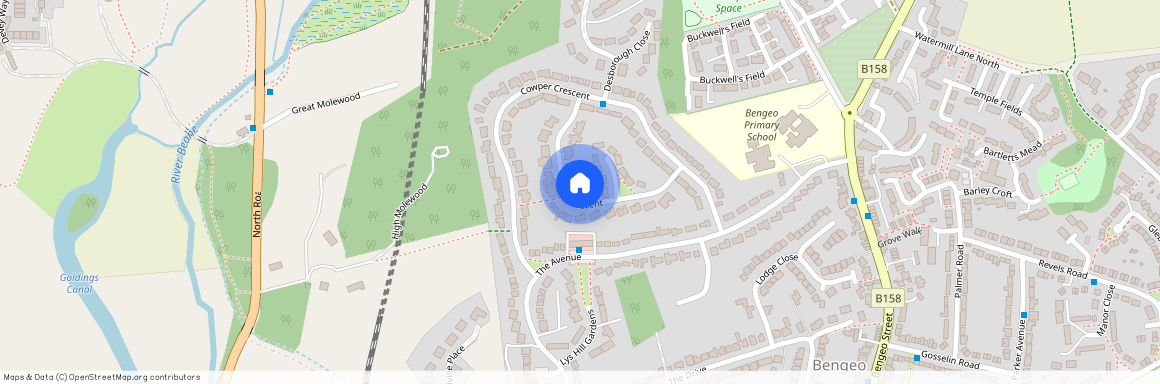 Peel Crescent, Hertford, Hertfordshire, SG14